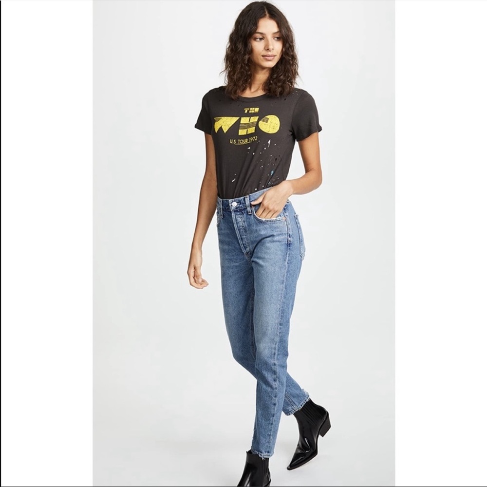 Agolde | Denim Jamie High Rise Classic Jeans in Passenger 24